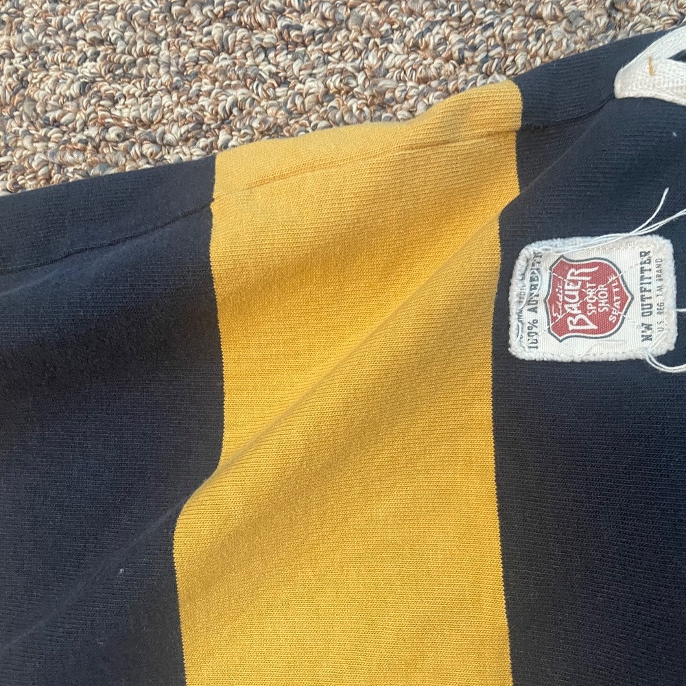 Vintage Bauer Rugby Shirt XL - Picture 2 of 4
